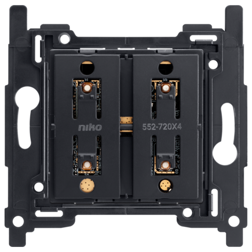 Draadloze schakelaar met batterij, viervoudig, Zigbee® Draadloze schakelaar met batterij, viervoudig, Zigbee®