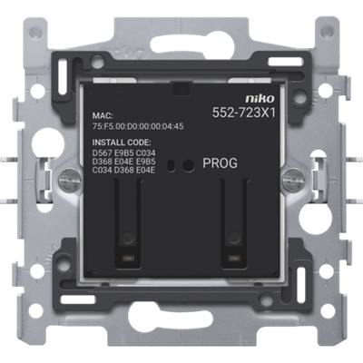 Geconnecteerde motorbediening, sokkel, 3 A,60 x 71 mm, klauwbevestiging, Zigbee®
