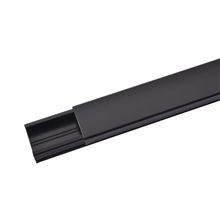Legrand - Lijst 32 x 12.5 zwart L2.1m met deksel +beschermingsfilm