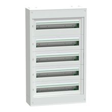 Schneider Residential - PrismaSeT S - Modulaire kast - 5x24 modules - zonder deur - wit