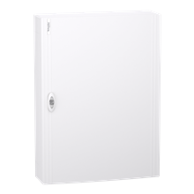 Schneider Residential - PrismaSeT XS - opbouw - 4 rijen - 24M - volle deur - wit