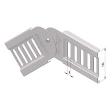 Kabelbaan vertikale scharnier  H=60MM