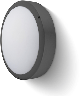 LED Bulkhead G2 Ø300 Ring Grijs RAL7016