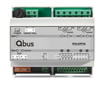 Qbus - Stand-Alone module voor positionering 2 motoren