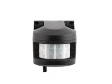 Qbus - IP55 bussensor voor Temperatuur, Licht, PIR beweging (zwart)