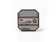 Qbus - Decentrale relaismodule (2x8A) voor muur in/opbouwdoos, 2 in/2 LED uit