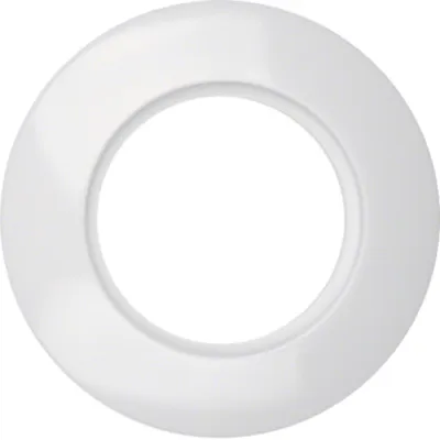 HAGER - Afdekplaat pvc 1-voudig Serie 1930 polarwit, glanzend