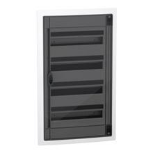 Schneider Residential - PrismaSeT XS - inbouw - 4 rijen - 18M - transparante deur - 850°C - LVSXH418 Schneider Residential - PrismaSeT XS - inbouw - 4 rijen - 18M - transparante deur - 850°C - LVSXH418