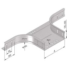 KABELBAAN AFTAKSTUK 15CM SDZ