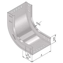 KABELB STIJGBOCHT 15CM 90DEG S