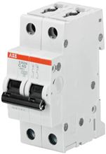 ABB - Automaat S200M 2P 20A C-curve 10kA 400V AC voor verdeelkasten