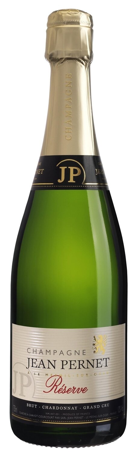 Champagne Jean Pernet Réserve Grand Cru Chardonnay Brut Champagne Jean Pernet Réserve Grand Cru Chardonnay Brut
