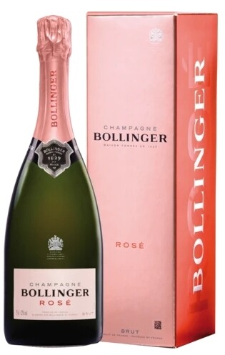Bollinger Rosé Brut Champagne in geschenkverpakking