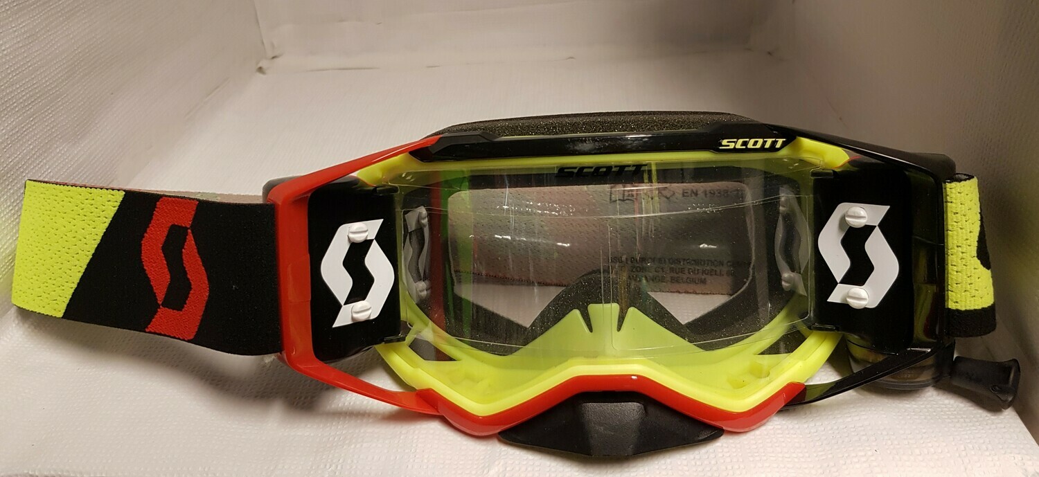 Scott Prospect WFS Roll Off Goggle Geel Rood