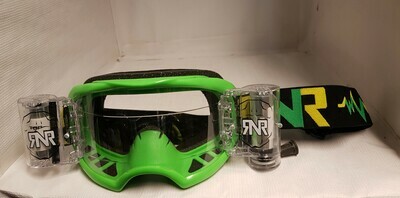 RipNRoll Platinum Racerpack goggle groen  (48MM)