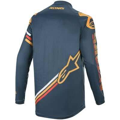 Alpinestars Racer Braap  Navy Oranje L