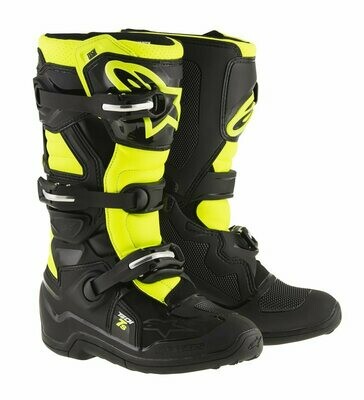 Alpinestars Tech 7S  Zwart Geel Fluo