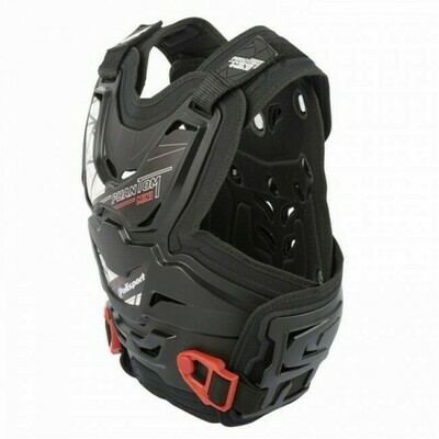 Polisport MINI Borstbescherming Phantom Lite - Zwart