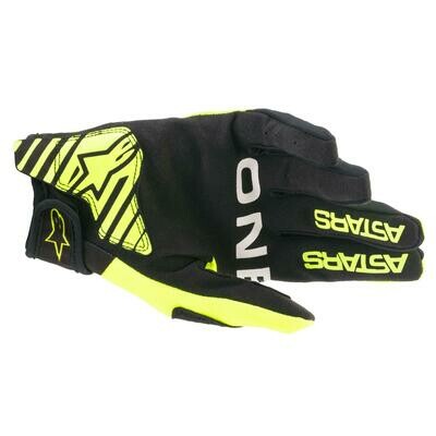 Alpinestars Radar Gloves Yellow Fluo Black