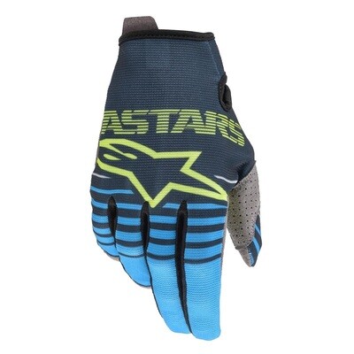 Alpinestars youth Radar gloves Navy Aqua