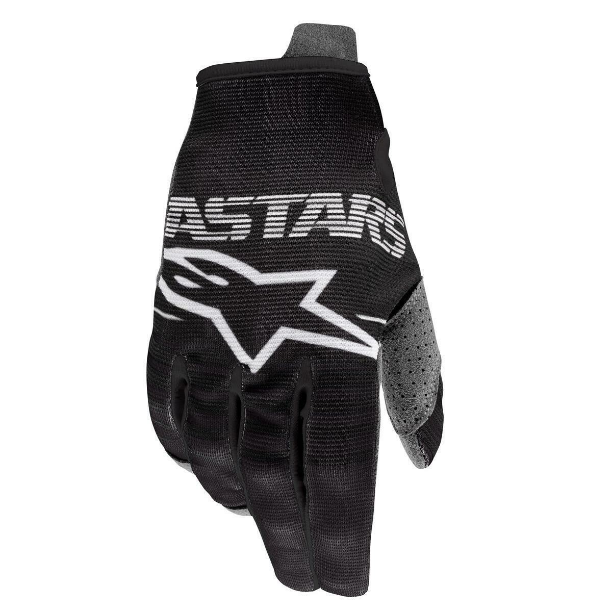 Alpinestars Radar gloves Zwart Wit kids