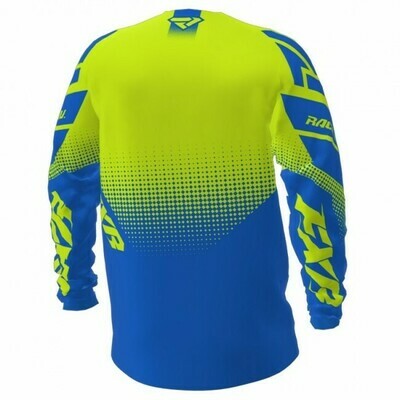 FXR Clutch Cross Shirt Blauw / Hi Vis m