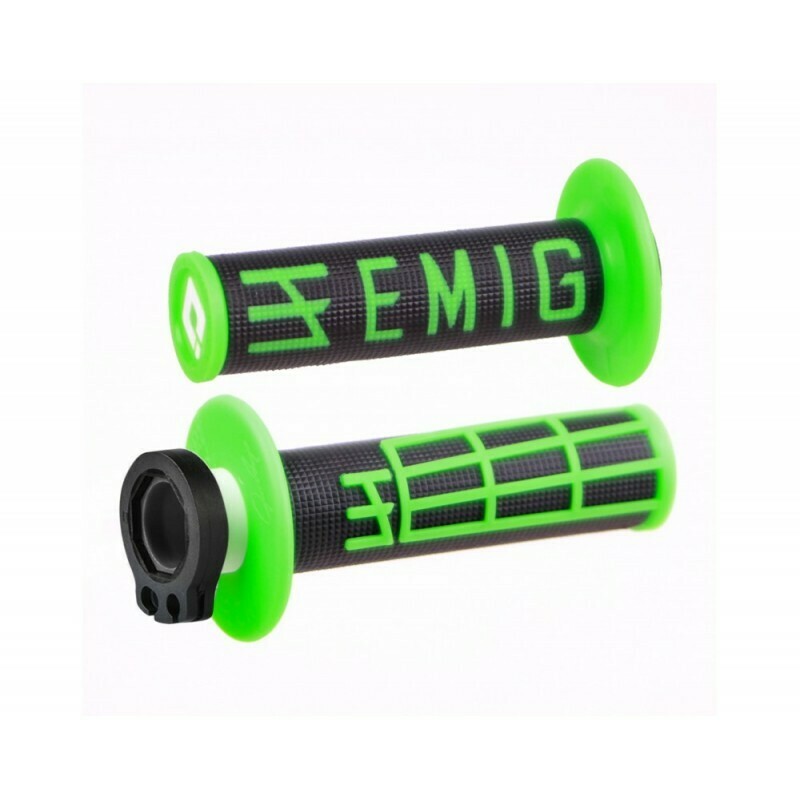 ODI Lock On Grips EMIG green/Black 2T + 4T