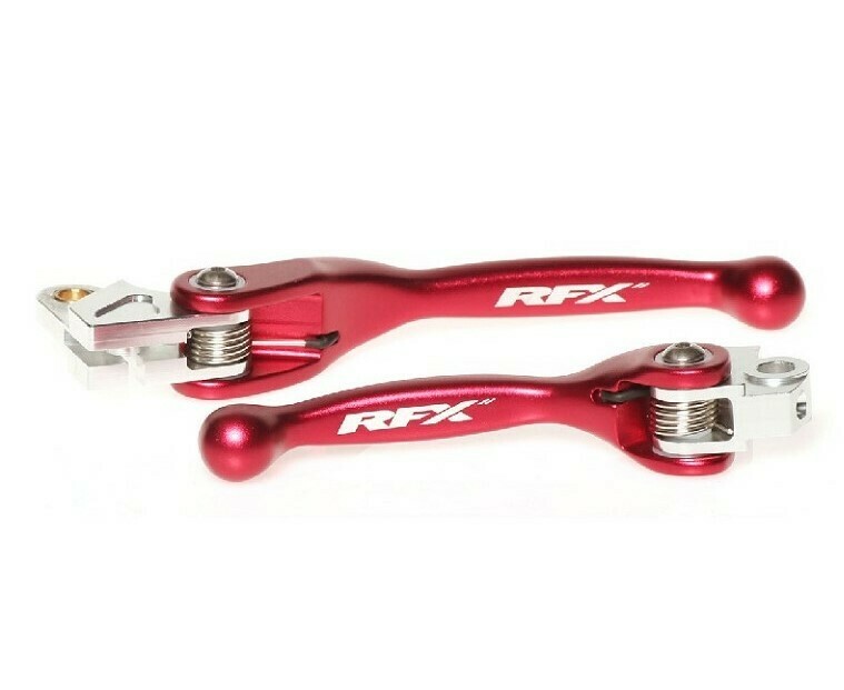RFX Race Gesmede Flexibele Hendelset ROOD CR80 / 85 98-07 / CR125 / 250/500 92-03 / CRF150 07-19 / CRF450 02-03