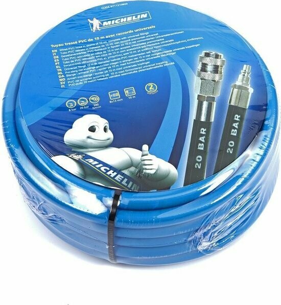 Michelin 10 Meter Luchtslang met koppelingen