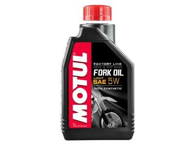 MOTUL Voorvorkolie factory line 5W 100% synthetisch 1L