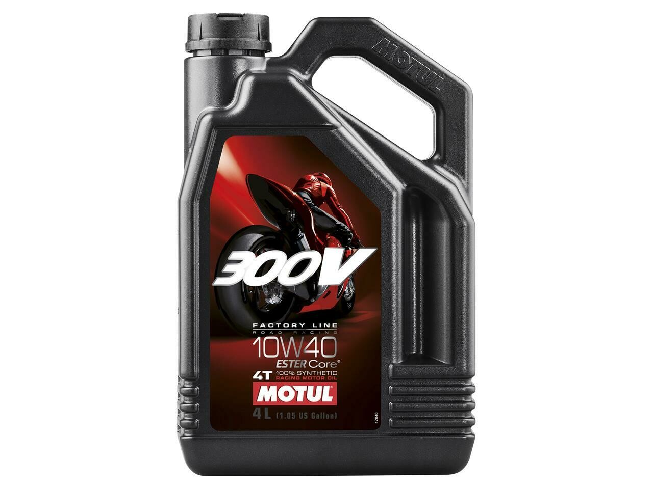 MOTUL 300V factory line road racing motorolie 4t 10w40 100% synthetisch 4L