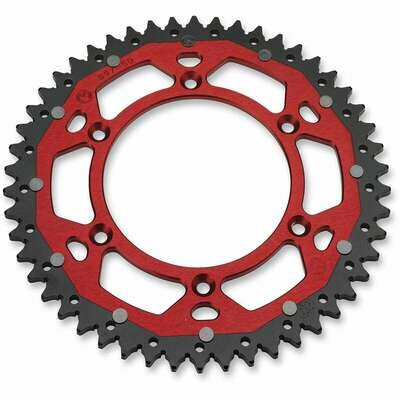 Moose Racing Dubbel Achtertandwiel Rood Honda Moose Racing Dubbel Achtertandwiel Rood Honda