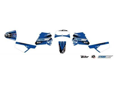KUTVEK Tracx stickerset blauw Yamaha PW50