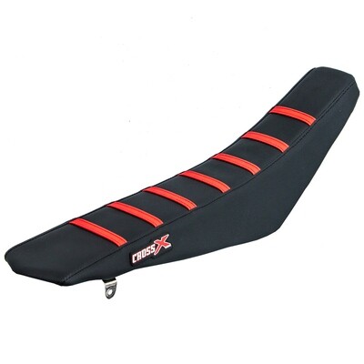 CrossX Full Traction Seat Cover Honda Zwart Rode Strepen