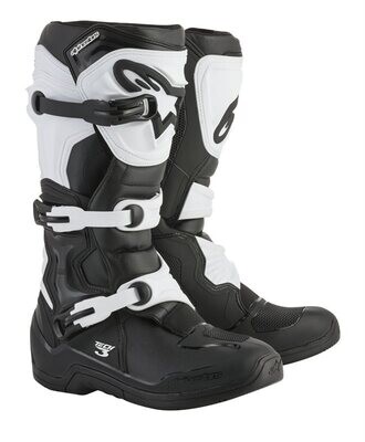 ALPINESTARS TECH 3 BLACK WHITE