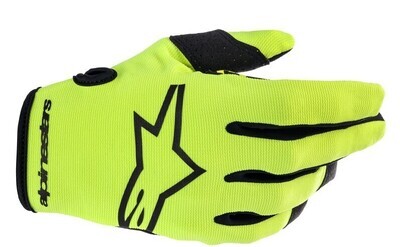 ALPINESTARS YOUTH RADAR GLOVES YELLOW FLUO / BLACK