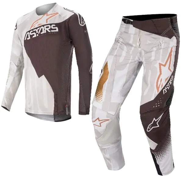 set alpinestars techstar factory metal grijs broek 30 trui m
