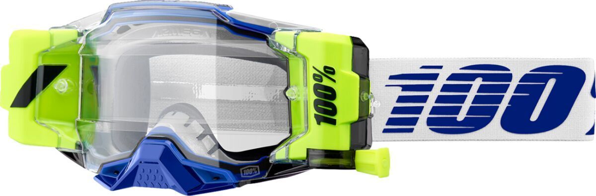 100% ARMEGA FORECAST GOGGLE BLUE CLEAR