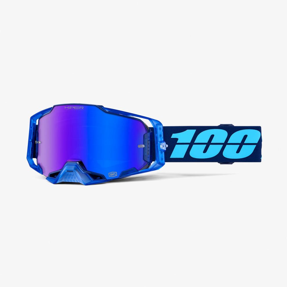 100% ARMEGA HIPER GOGGLE COUPE MIRROR BLUE