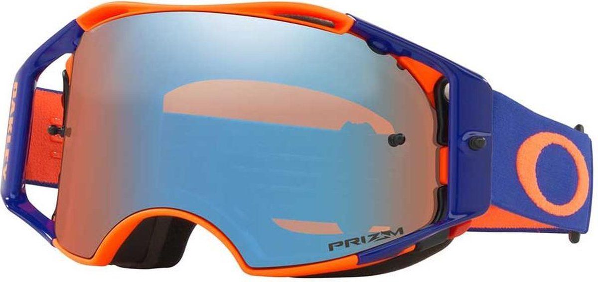 Oakley Airbrake MX Orange Blue/ Prizm MX Sapphire