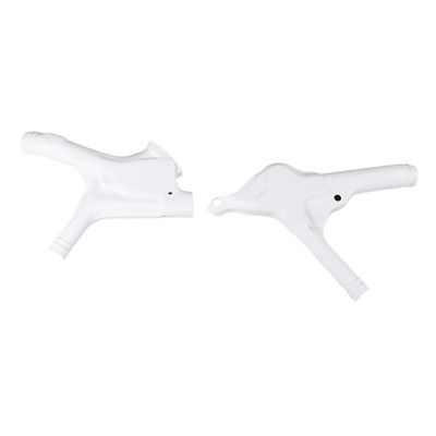 UFO Frame Guards White - Honda CR125 95-97 CR250  92-96