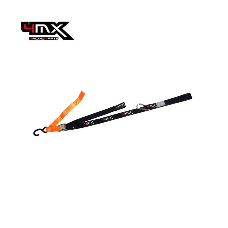 4MX Motocycles Spanbanden Oranje (Breedte 38mm/Lengte 2M)