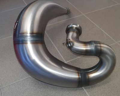 jsv std uitlaat + demper met carbone eindkap  yz 250