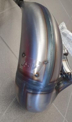 jsv std uitlaat + demper met carbone eindkap  yz 250