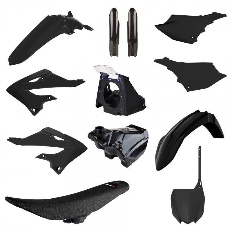 Polisport Restyling KIT Yamaha YZ125/250 02-21 ZWART 22 Stijl