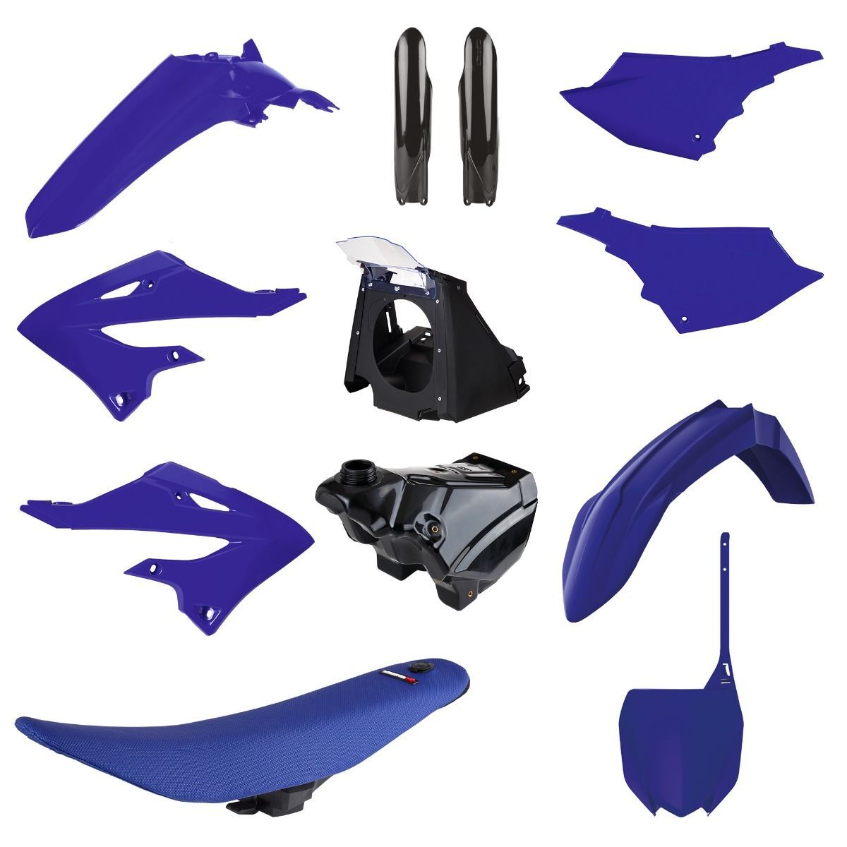 Polisport Restyling KIT Yamaha YZ125/250 02-21 Blauw 22 Stijl