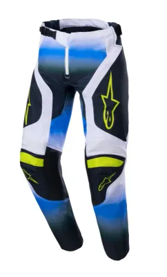 set Alpinestars kids Racer Push Pants Nightlife Ucla Blauw Wit broek 28 trui xl