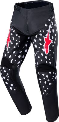 set alpinestars kids racer north  black neon red broek 28 trui xl