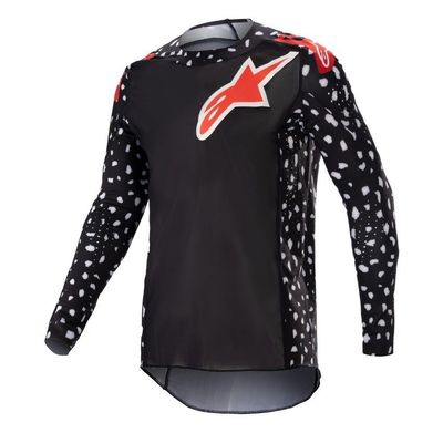 set alpinestarsKids Racer North Zwart Neon Rood broek 28 trui xl
