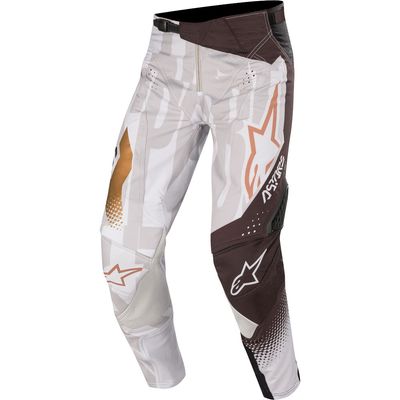set alpinestars kids racer factory gray black rust broek 28 trui xl